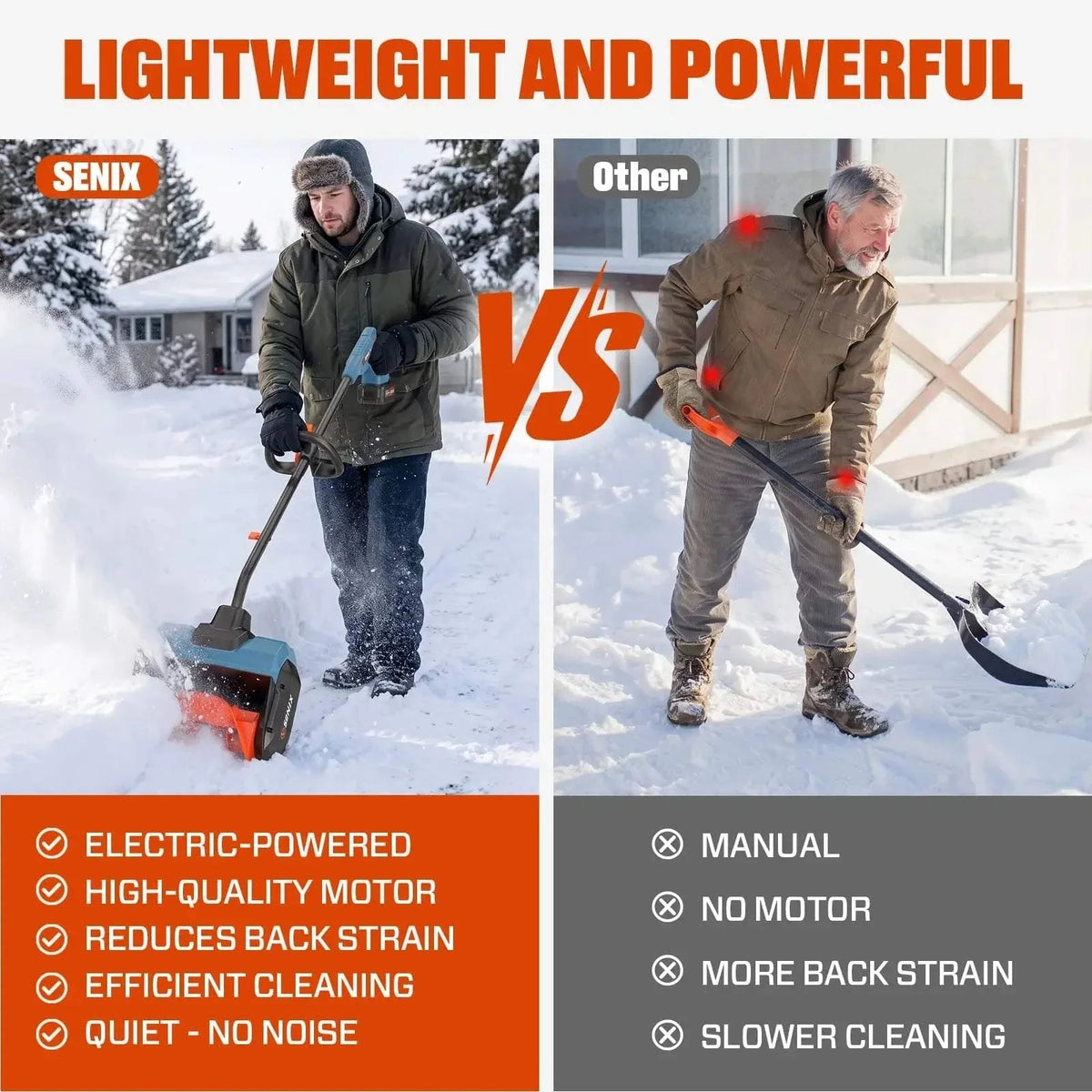 20V Max 13-Inch Cordless Snow Shovel Kit, 2 x 4.0Ah Batteries & Charger Included STX2-L2