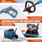40V Max 15-Inch Cordless Snow Shovel, Brushless, 2*5.0Ah Batteries & 2*Chargers Included STX2-M2