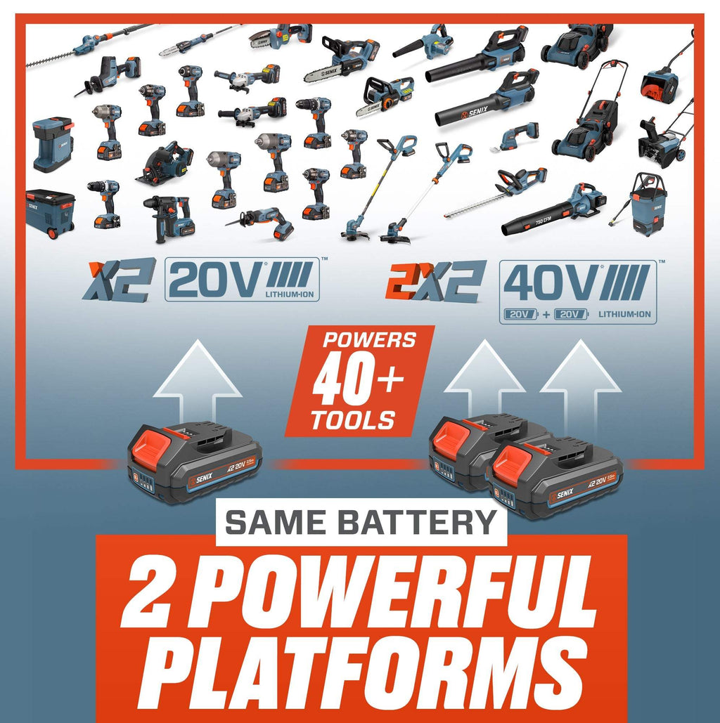 40V Max* Cordless Leaf Blower, Brushless (2 4.0 Ah Batteries & Charger Included)