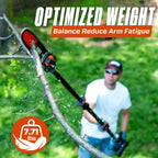 60V 10 Cordless Pole Saw, Brushless (3.0 Ah Battery & Charger Included)