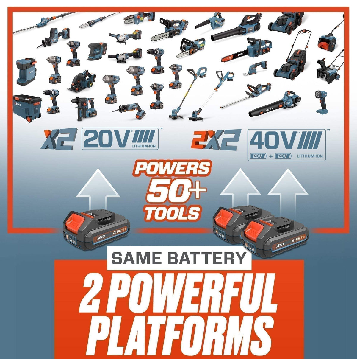 20V Max* 5.0 Ah Lithium-Ion Battery, B50X2