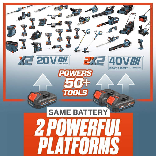 20V Max* 2-Tool Cordless Combo Kit, 10 Cordless String Trimmer & Leaf Blower (4.0 Ah Battery & Charger Included)