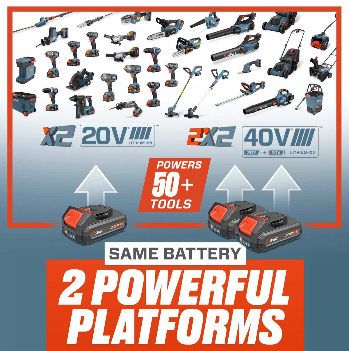 40V Fall & Winter Cleanup Combo kit – 21 Snow Thrower & 700 CFM Leaf Blower & Short Tube